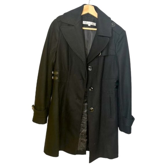 Michael Kors Wool Trench Coat size 8 - Picture 2 of 13